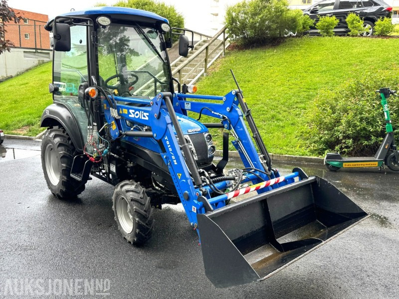 2024 Solis 26 HST minitraktor | kun 15 timer | 4WD | frontlaster m/ skuffe | varmeapparat - Traktor: bilde 3 2024 Solis 26 HST minitraktor | kun 15 timer | 4WD | frontlaster m/ skuffe | varmeapparat - Traktor: bilde 3