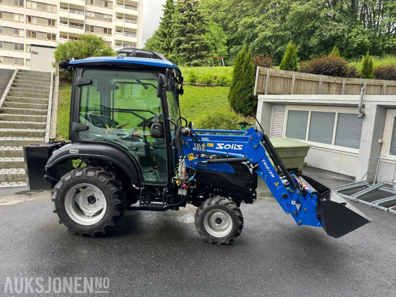 2024 Solis 26 HST minitraktor | kun 15 timer | 4WD | frontlaster m/ skuffe | varmeapparat - Traktor: bilde 4 2024 Solis 26 HST minitraktor | kun 15 timer | 4WD | frontlaster m/ skuffe | varmeapparat - Traktor: bilde 4