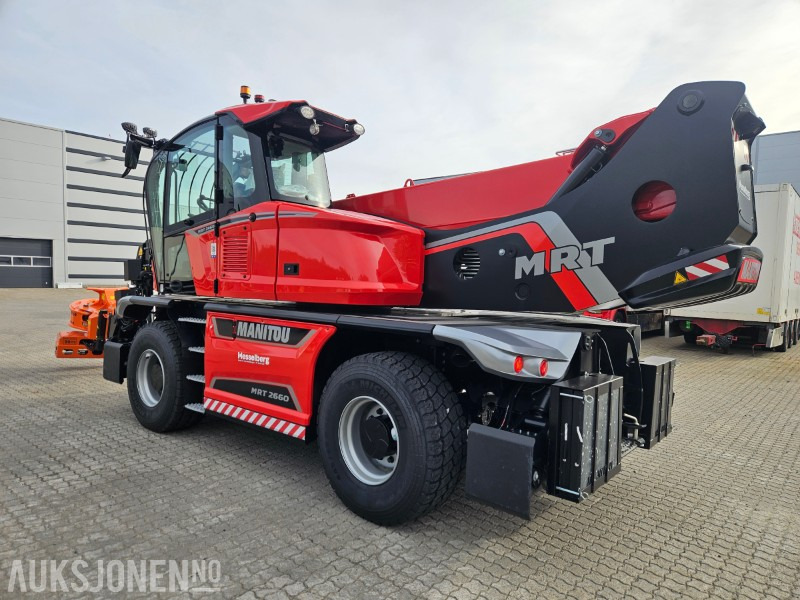 2025 NY - Manitou MRT 2660. Vinsj, Mannskapskurv, Beskjæringsklo/ sag , Gafler - Teleskoplastere: bilde 2 2025 NY - Manitou MRT 2660. Vinsj, Mannskapskurv, Beskjæringsklo/ sag , Gafler - Teleskoplastere: bilde 2