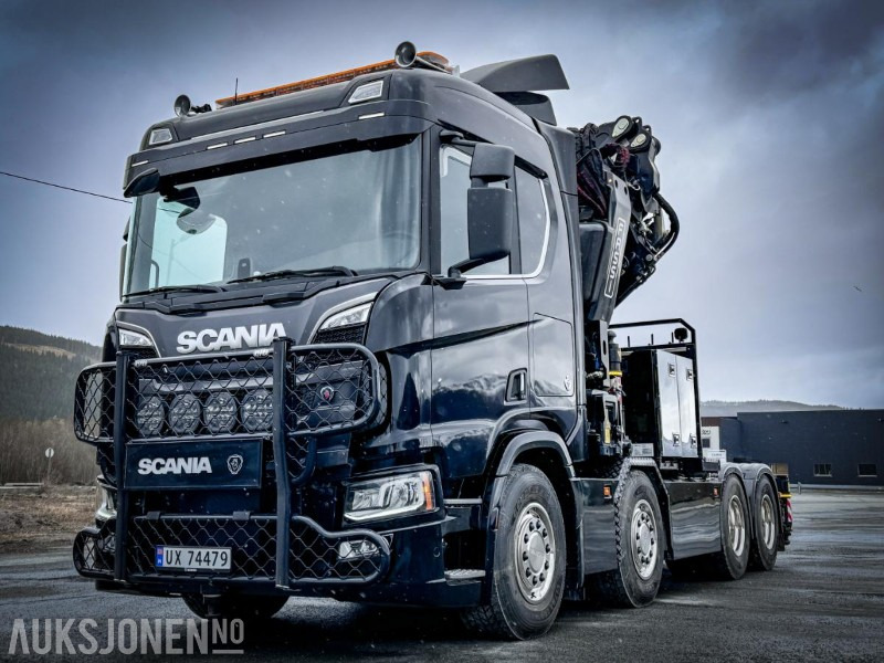 2025 Scania R770 - 8x4 - Trekkvogn med Fassi 115 Tonnmeter kran med L616 Jib og V20 Vinsj - Model F1150RA.2.28 XHE-Dynamic - Kun 6119 km - Kranbil: bilde 5 2025 Scania R770 - 8x4 - Trekkvogn med Fassi 115 Tonnmeter kran med L616 Jib og V20 Vinsj - Model F1150RA.2.28 XHE-Dynamic - Kun 6119 km - Kranbil: bilde 5