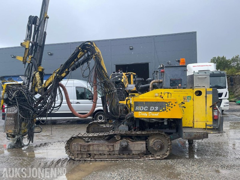 Borustyr Atlas Copco ROC D3-03 borerigg med COP 1838LE borhammer støvsuger og vinsj: bilde 6