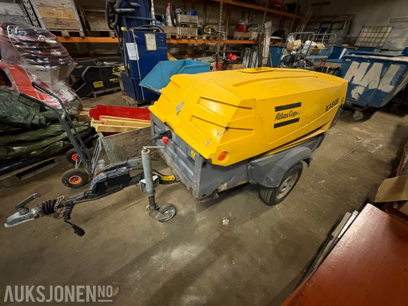 Atlas Copco XAS 67 - 2 134 timer - Anleggsmaskiner: bilde 1 Atlas Copco XAS 67 - 2 134 timer - Anleggsmaskiner: bilde 1
