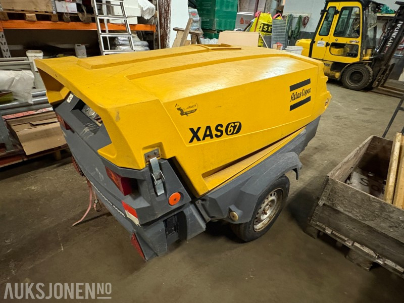 Atlas Copco XAS 67 - 2 134 timer - Anleggsmaskiner: bilde 3 Atlas Copco XAS 67 - 2 134 timer - Anleggsmaskiner: bilde 3