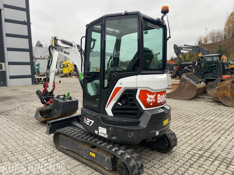 Bobcat E27 Rototilt R1, Graveskuff, fast pusseskuff - Minigraver: bilde 5 Bobcat E27 Rototilt R1, Graveskuff, fast pusseskuff - Minigraver: bilde 5