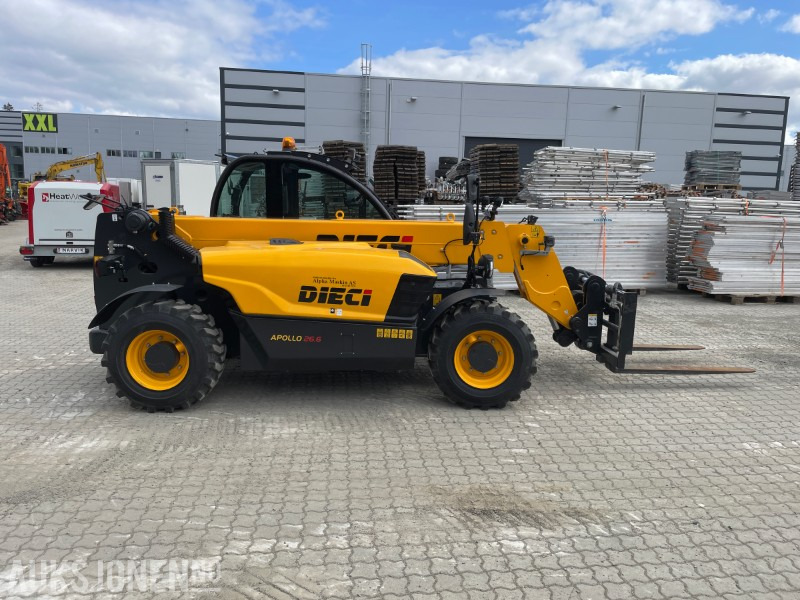 Dieci Apollo 26.6 Hyd pll gaffel skuffe og løftekrok - Teleskoplastere: bilde 3 Dieci Apollo 26.6 Hyd pll gaffel skuffe og løftekrok - Teleskoplastere: bilde 3