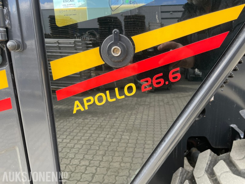 Teleskoplastere Dieci Apollo 26.6 Hyd pll gaffel skuffe og løftekrok: bilde 15