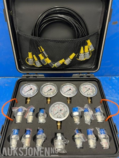 Hydraulikk TestKoffert - Anleggsmaskiner: bilde 2 Hydraulikk TestKoffert - Anleggsmaskiner: bilde 2