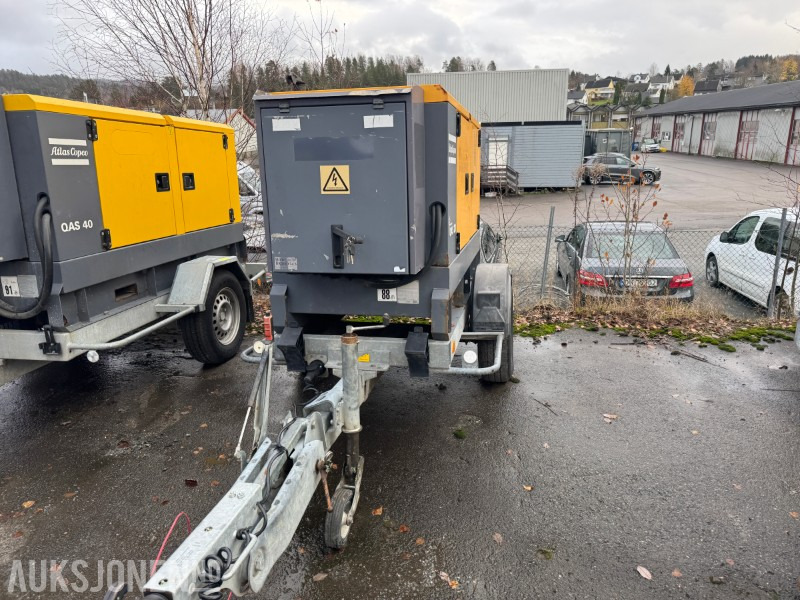 2010 Atlas Copco Atlas Copco QAS 20 - Strømaggregat 20 kVA, 400/230V - Industrimaskin: bilde 3 2010 Atlas Copco Atlas Copco QAS 20 - Strømaggregat 20 kVA, 400/230V - Industrimaskin: bilde 3