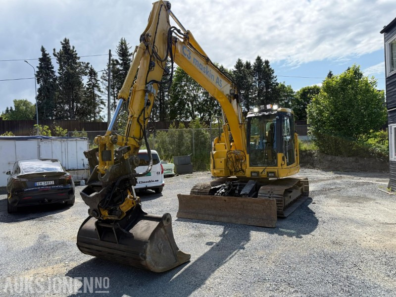 Komatsu PC138 gravemaskin / GPS / Tiltrotator / Smøring / Kamera - Gravemaskin: bilde 1 Komatsu PC138 gravemaskin / GPS / Tiltrotator / Smøring / Kamera - Gravemaskin: bilde 1