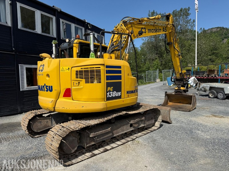 Komatsu PC138 gravemaskin / GPS / Tiltrotator / Smøring / Kamera - Gravemaskin: bilde 5 Komatsu PC138 gravemaskin / GPS / Tiltrotator / Smøring / Kamera - Gravemaskin: bilde 5