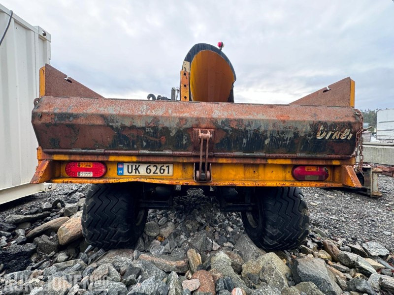 2014 Orkel Dumperhenger / traktorhenger DX130 - Maks nyttelast 13.290 kg - Landbruksteknikk: bilde 5 2014 Orkel Dumperhenger / traktorhenger DX130 - Maks nyttelast 13.290 kg - Landbruksteknikk: bilde 5