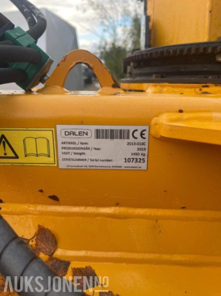 2019 Dalen 2013-010C Fres - Landbruksteknikk: bilde 4 2019 Dalen 2013-010C Fres - Landbruksteknikk: bilde 4