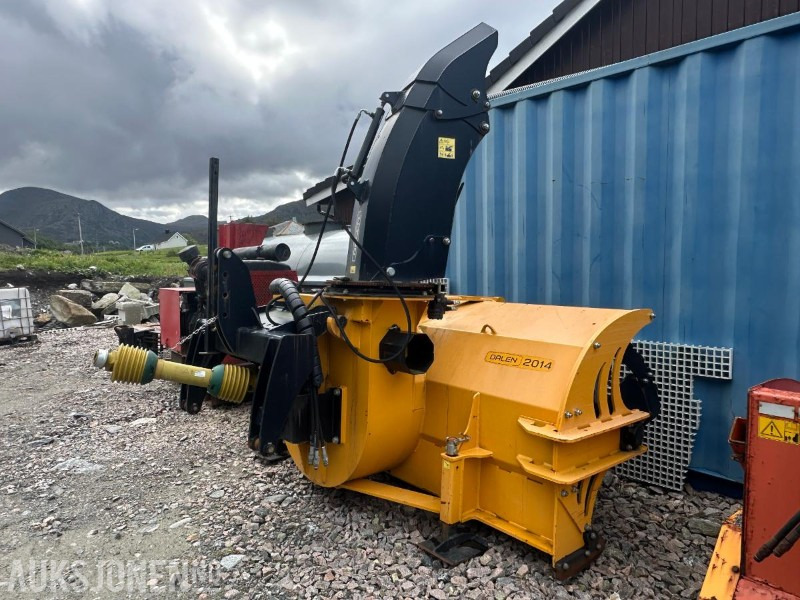 2021 Dalen 2014-010CX - To trinns snøfres til traktor - For frontmontering - Arbeidsbredde 2700 mm - Landbruksteknikk: bilde 1 2021 Dalen 2014-010CX - To trinns snøfres til traktor - For frontmontering - Arbeidsbredde 2700 mm - Landbruksteknikk: bilde 1