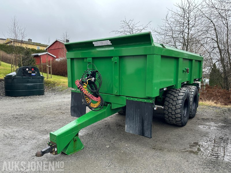 Bailey dumperhenger – 2014 – Sandblåst 2022 - Med Kasseforhøyer - Pressening - Landbruksteknikk: bilde 1 Bailey dumperhenger – 2014 – Sandblåst 2022 - Med Kasseforhøyer - Pressening - Landbruksteknikk: bilde 1