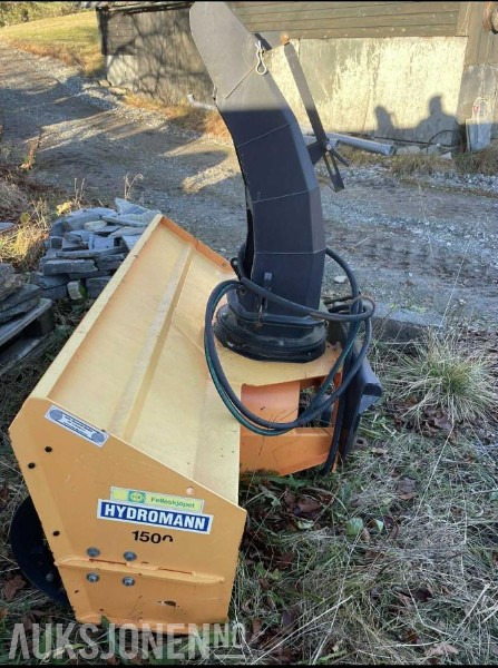 Hydromann 1500 - Hydraulisk snøfres - Landbruksteknikk: bilde 4 Hydromann 1500 - Hydraulisk snøfres - Landbruksteknikk: bilde 4