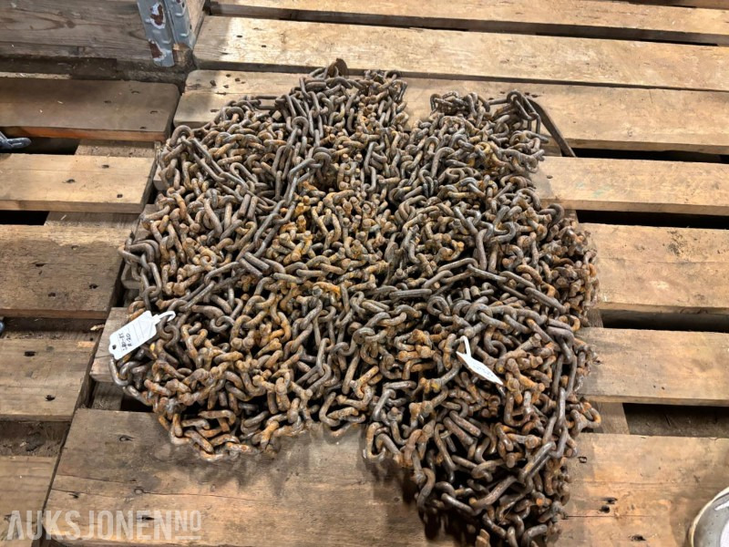 Kjettingsett 2stk 280/85-R20 - Landbruksteknikk: bilde 1 Kjettingsett 2stk 280/85-R20 - Landbruksteknikk: bilde 1