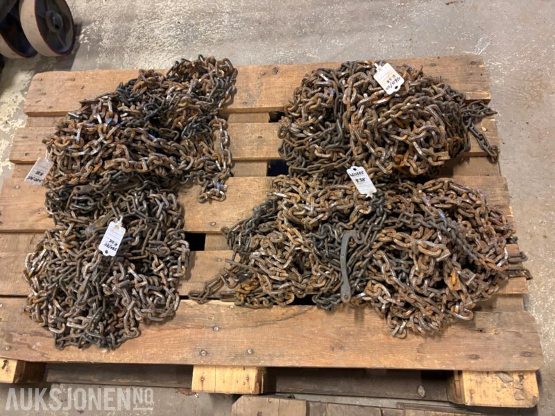 Kjettingsett 2stk 460/85 R38 - Landbruksteknikk: bilde 2 Kjettingsett 2stk 460/85 R38 - Landbruksteknikk: bilde 2