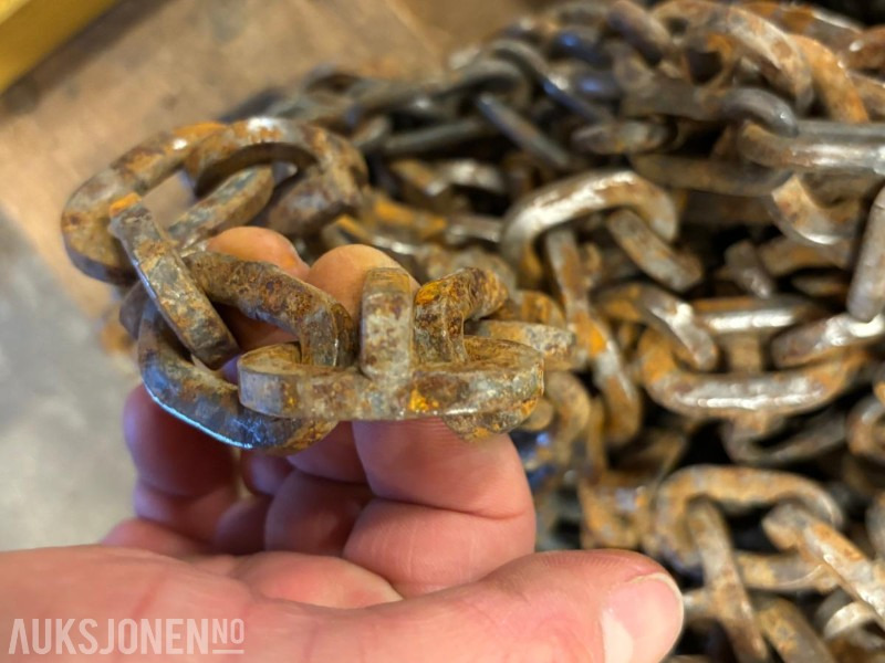 Kjettingsett 2stk 460/85 R38 - Landbruksteknikk: bilde 5 Kjettingsett 2stk 460/85 R38 - Landbruksteknikk: bilde 5