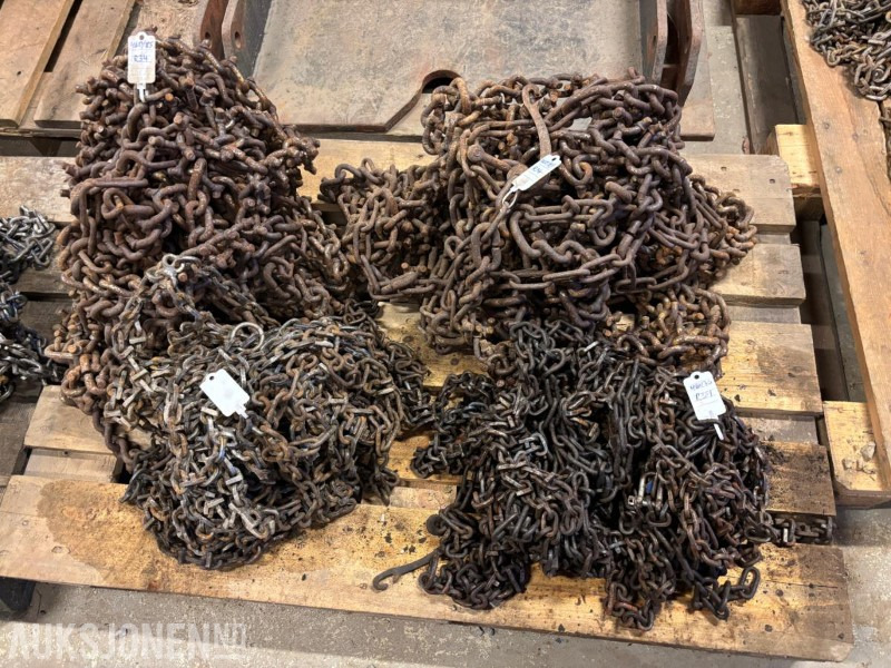 Kjettingsett 2stk 460/85R34 - Landbruksteknikk: bilde 1 Kjettingsett 2stk 460/85R34 - Landbruksteknikk: bilde 1