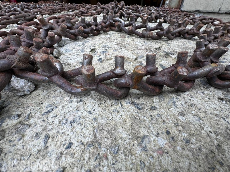 Traktor Piggkjetting - 4 stk 9,5 mm tykkelse - 650/38 og 540/28 - Landbruksteknikk: bilde 4 Traktor Piggkjetting - 4 stk 9,5 mm tykkelse - 650/38 og 540/28 - Landbruksteknikk: bilde 4