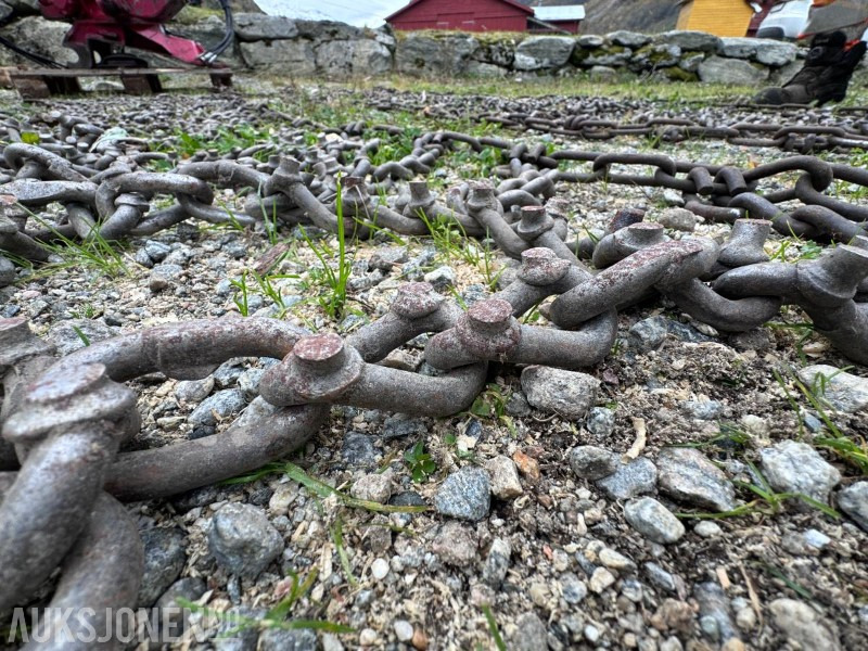 Traktor piggkjetting - 4 stk - 9,5 mm tykkelse - 650/38 og 540/28 - Landbruksteknikk: bilde 3 Traktor piggkjetting - 4 stk - 9,5 mm tykkelse - 650/38 og 540/28 - Landbruksteknikk: bilde 3