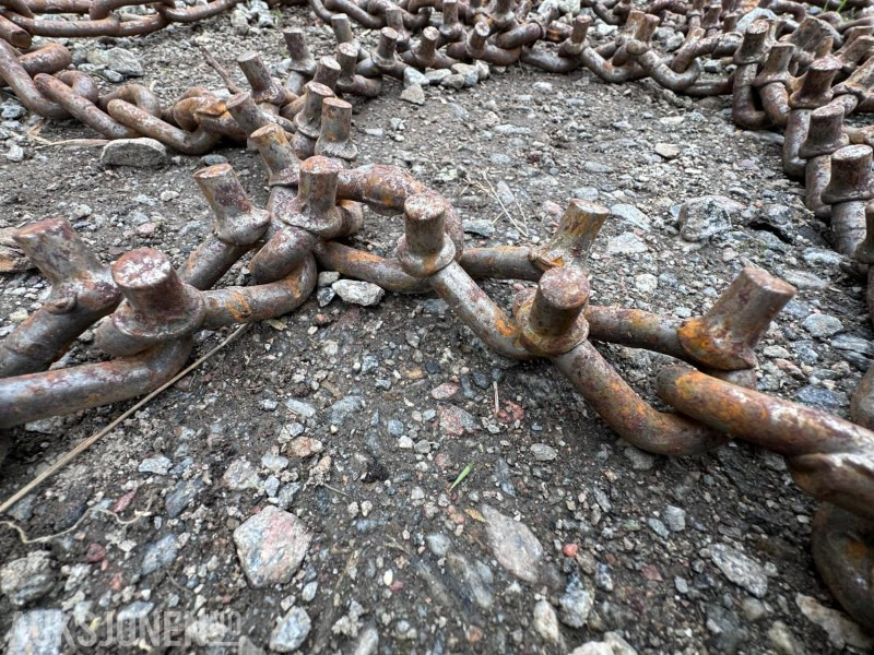 Traktor piggkjetting - 4 stk - 9,5 mm tykkelse - 650/38 og 540/28 - Landbruksteknikk: bilde 5 Traktor piggkjetting - 4 stk - 9,5 mm tykkelse - 650/38 og 540/28 - Landbruksteknikk: bilde 5