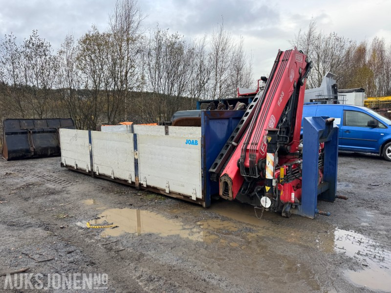 2008 CMT krokflak med karmer og Fassi F215 kran - Lastebil: bilde 3 2008 CMT krokflak med karmer og Fassi F215 kran - Lastebil: bilde 3