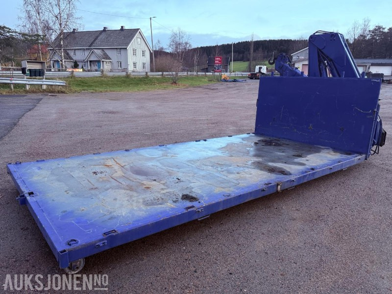 Krokflak med Hiab 140 AW kran - Uttrekk komplett - 2-12.5 m - 600-6000 kg - Lastebil: bilde 4 Krokflak med Hiab 140 AW kran - Uttrekk komplett - 2-12.5 m - 600-6000 kg - Lastebil: bilde 4