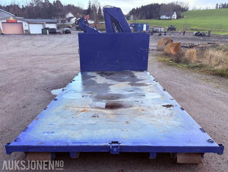 Krokflak med Hiab 140 AW kran - Uttrekk komplett - 2-12.5 m - 600-6000 kg - Lastebil: bilde 5 Krokflak med Hiab 140 AW kran - Uttrekk komplett - 2-12.5 m - 600-6000 kg - Lastebil: bilde 5
