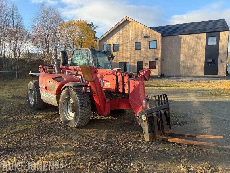 Manitou MT1740 - Mannskapskurv - Pallegaffler - 8329t - Teleskoplastere: bilde 1 Manitou MT1740 - Mannskapskurv - Pallegaffler - 8329t - Teleskoplastere: bilde 1