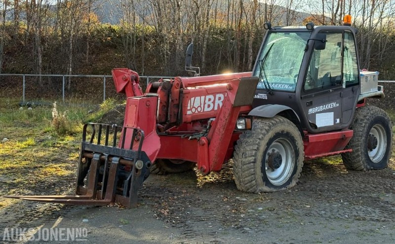 Manitou MT1740 - Mannskapskurv - Pallegaffler - 8329t - Teleskoplastere: bilde 2 Manitou MT1740 - Mannskapskurv - Pallegaffler - 8329t - Teleskoplastere: bilde 2