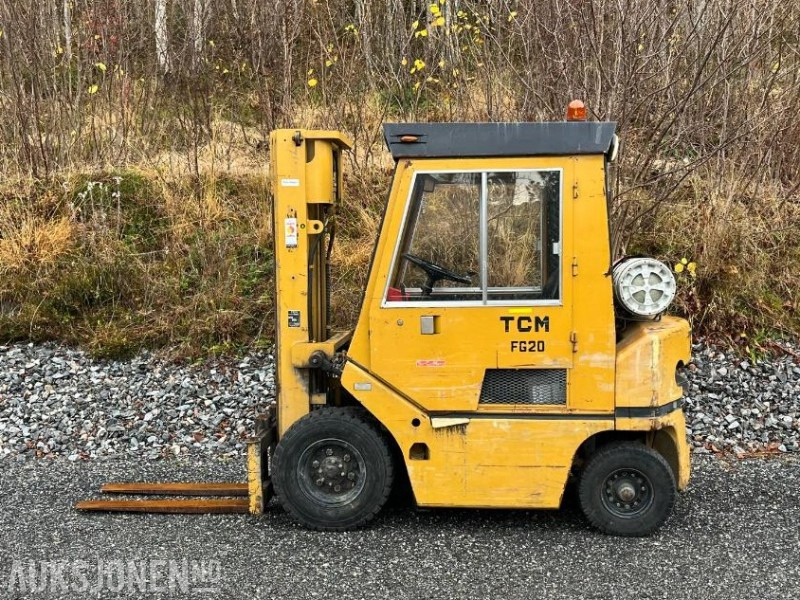 1989 PROPAN TRUCK - TCM FG20 - Materialhåndteringsutstyr: bilde 1 1989 PROPAN TRUCK - TCM FG20 - Materialhåndteringsutstyr: bilde 1