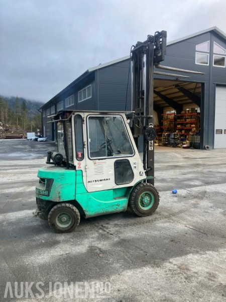 1994 Mitsubishi FD- 20/Cap, gaffeltruck - Materialhåndteringsutstyr: bilde 4 1994 Mitsubishi FD- 20/Cap, gaffeltruck - Materialhåndteringsutstyr: bilde 4