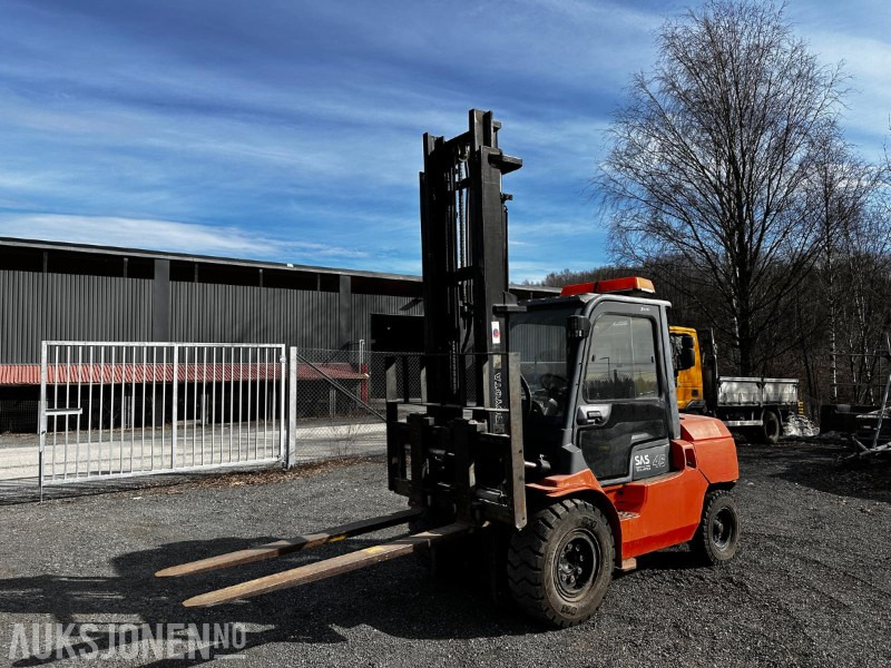 2000 Toyota 42-7FD40 dieseldrevet gaffeltruck - Materialhåndteringsutstyr: bilde 3 2000 Toyota 42-7FD40 dieseldrevet gaffeltruck - Materialhåndteringsutstyr: bilde 3