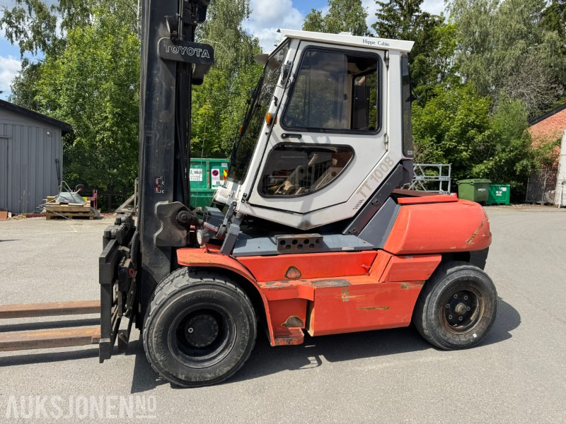 2000 Toyota 5FD70 TRUCK MED HIPPE TILT CABIN, LØFTEHØYDE 6000 MM - Materialhåndteringsutstyr: bilde 3 2000 Toyota 5FD70 TRUCK MED HIPPE TILT CABIN, LØFTEHØYDE 6000 MM - Materialhåndteringsutstyr: bilde 3