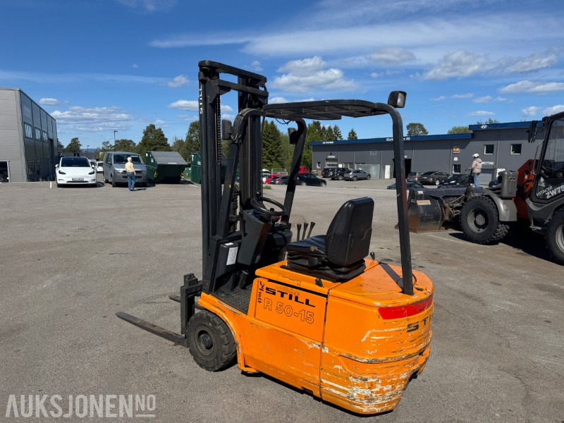 2002 Still R50-15 Elektrisk gaffeltruck - motvektstruck - Materialhåndteringsutstyr: bilde 3 2002 Still R50-15 Elektrisk gaffeltruck - motvektstruck - Materialhåndteringsutstyr: bilde 3