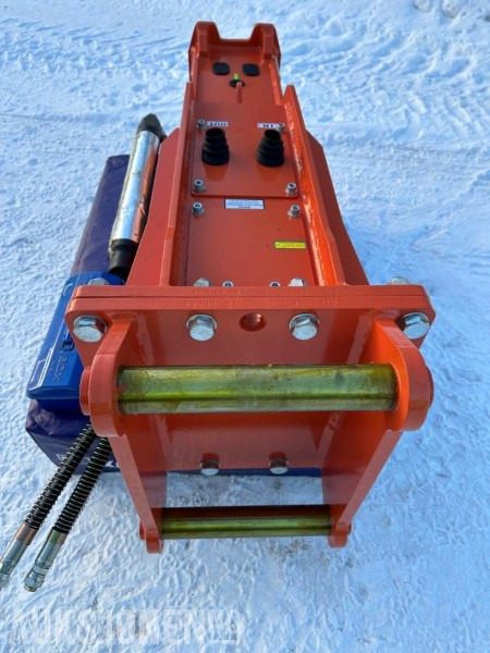 NY KM 1000 PIGGHAMMER s60-FESTE CE merket GARANTI - Hydraulisk hammer: bilde 2 NY KM 1000 PIGGHAMMER s60-FESTE CE merket GARANTI - Hydraulisk hammer: bilde 2