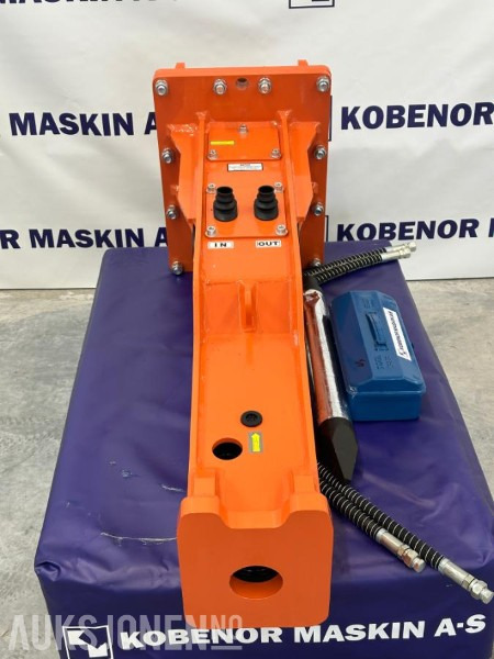 NY KM 750 Pigghammer s40/s50 CE merket FABRIKKGARANTI - Hydraulisk hammer: bilde 2 NY KM 750 Pigghammer s40/s50 CE merket FABRIKKGARANTI - Hydraulisk hammer: bilde 2