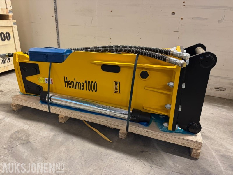Ny Henima pigghammer til 10-15 tonns gravemaskin S60 m/garanti - Hydraulisk hammer: bilde 1 Ny Henima pigghammer til 10-15 tonns gravemaskin S60 m/garanti - Hydraulisk hammer: bilde 1