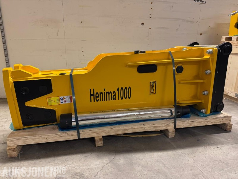 Ny Henima pigghammer til 10-15 tonns gravemaskin S60 m/garanti - Hydraulisk hammer: bilde 2 Ny Henima pigghammer til 10-15 tonns gravemaskin S60 m/garanti - Hydraulisk hammer: bilde 2