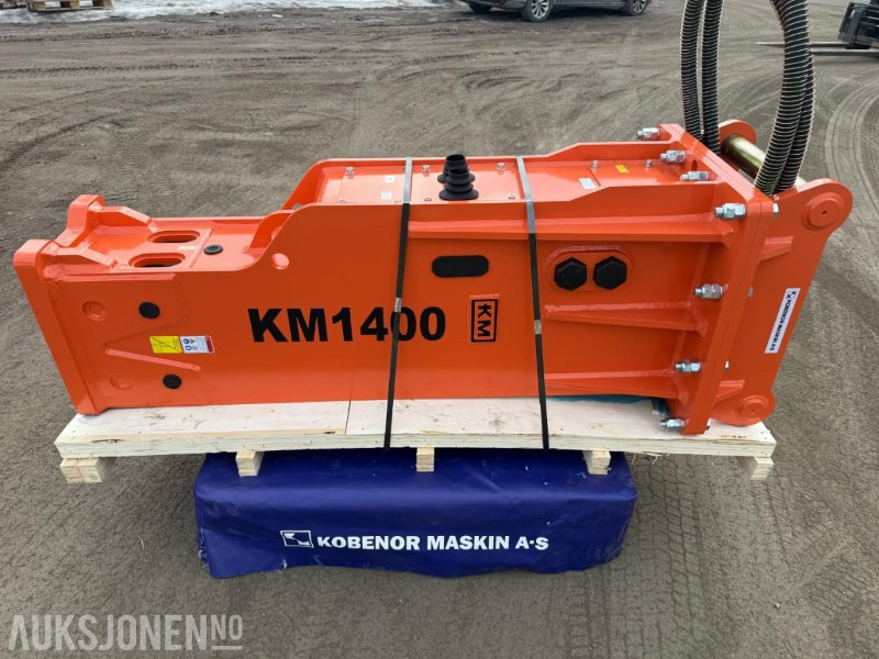 Ny KM 1400 Pigghammer med s70 HK feste - Hydraulisk hammer: bilde 3 Ny KM 1400 Pigghammer med s70 HK feste - Hydraulisk hammer: bilde 3