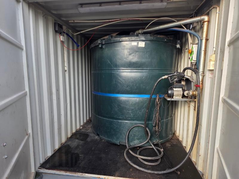 Påfyllingscontainer med 5000L Vera Dieseltank og påfyllingssystem - Anleggsmaskiner: bilde 3 Påfyllingscontainer med 5000L Vera Dieseltank og påfyllingssystem - Anleggsmaskiner: bilde 3
