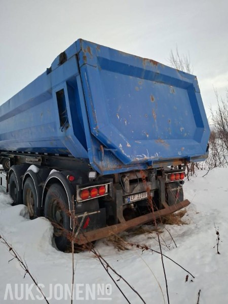 2008 Nor Slep Tippsemi - Høytløftende luke - Tilhenger: bilde 3 2008 Nor Slep Tippsemi - Høytløftende luke - Tilhenger: bilde 3