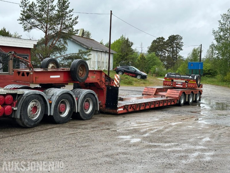 2009 Trail King TK154HED lavboy-henger - 4akslet maskinhenger med vse styring - Tilhenger: bilde 1 2009 Trail King TK154HED lavboy-henger - 4akslet maskinhenger med vse styring - Tilhenger: bilde 1