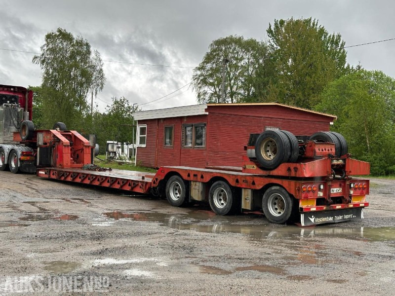 2009 Trail King TK154HED lavboy-henger - 4akslet maskinhenger med vse styring - Tilhenger: bilde 3 2009 Trail King TK154HED lavboy-henger - 4akslet maskinhenger med vse styring - Tilhenger: bilde 3