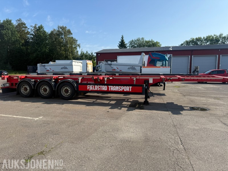 2020 | Kel-Berg C300V 3-akslet containerchassis | Meget god stand | EU-godkjent til 11/2025 - Tilhenger: bilde 1 2020 | Kel-Berg C300V 3-akslet containerchassis | Meget god stand | EU-godkjent til 11/2025 - Tilhenger: bilde 1