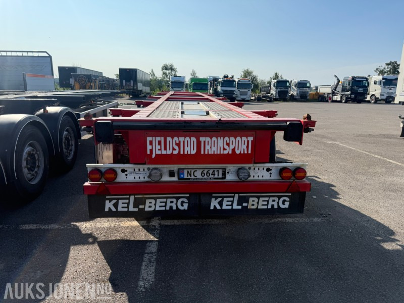 2020 | Kel-Berg C300V 3-akslet containerchassis | Meget god stand | EU-godkjent til 11/2025 - Tilhenger: bilde 4 2020 | Kel-Berg C300V 3-akslet containerchassis | Meget god stand | EU-godkjent til 11/2025 - Tilhenger: bilde 4