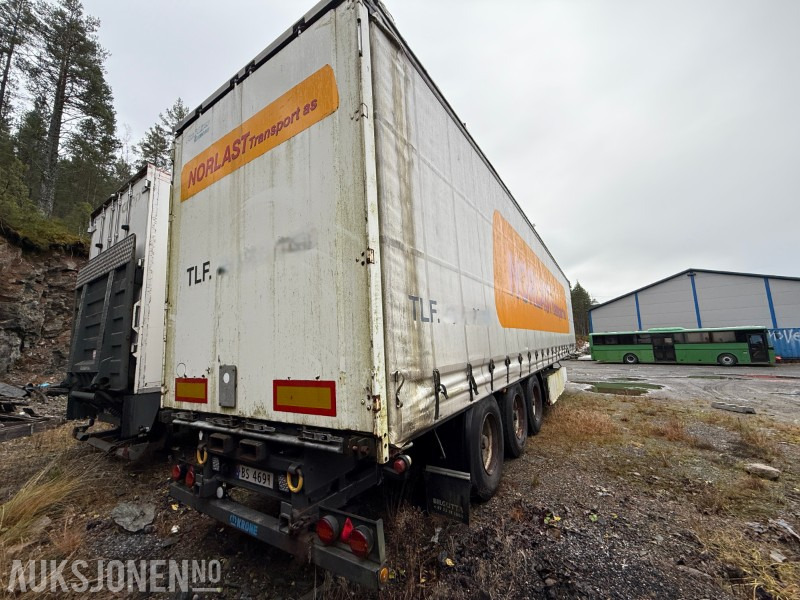 Krone Profi Liner Nordic SD kapellsemi – hevbart tak – medbringertruck-feste – åpning begge sider - Tilhenger: bilde 4 Krone Profi Liner Nordic SD kapellsemi – hevbart tak – medbringertruck-feste – åpning begge sider - Tilhenger: bilde 4