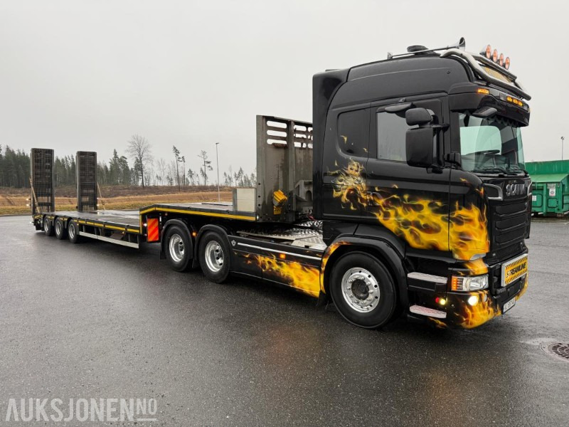 2015 Scania R580 TUNGTREKKER M/MASKINHENGER 6X4 SERVICEHISTORIKK EURO-6 581HK. - Trekkvogn: bilde 2 2015 Scania R580 TUNGTREKKER M/MASKINHENGER 6X4 SERVICEHISTORIKK EURO-6 581HK. - Trekkvogn: bilde 2