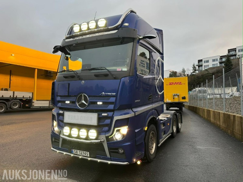 2020 Mercedes-Benz Actros 2653 GigaSpace 6x2 - 530 HK - NY EU, 379000km - Trekkvogn: bilde 1 2020 Mercedes-Benz Actros 2653 GigaSpace 6x2 - 530 HK - NY EU, 379000km - Trekkvogn: bilde 1